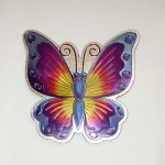magnet papillon multicolore