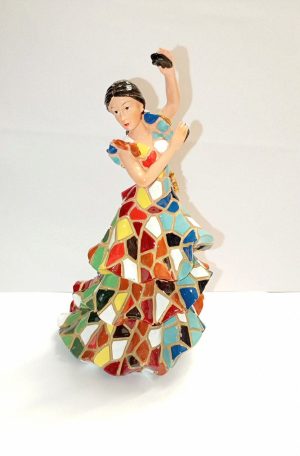 danseuse mosaïque à poser