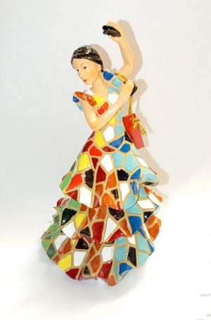 danseuse en mosaïque