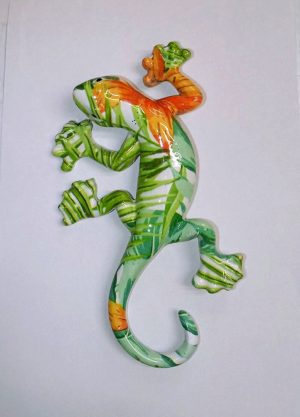 Salamandre magnet multicolore en résine – Image 18