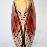 cigale marron rouge bordeau terre cuite couleurs de la Provence peinte à la main