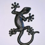 salamandre fonte décoration murale ou a poser