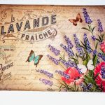 tapis de souris lavande fraiche coquelicots éditions du marronnier