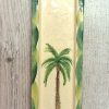 Repose cuillère vert clair jaune palmier fabrication française