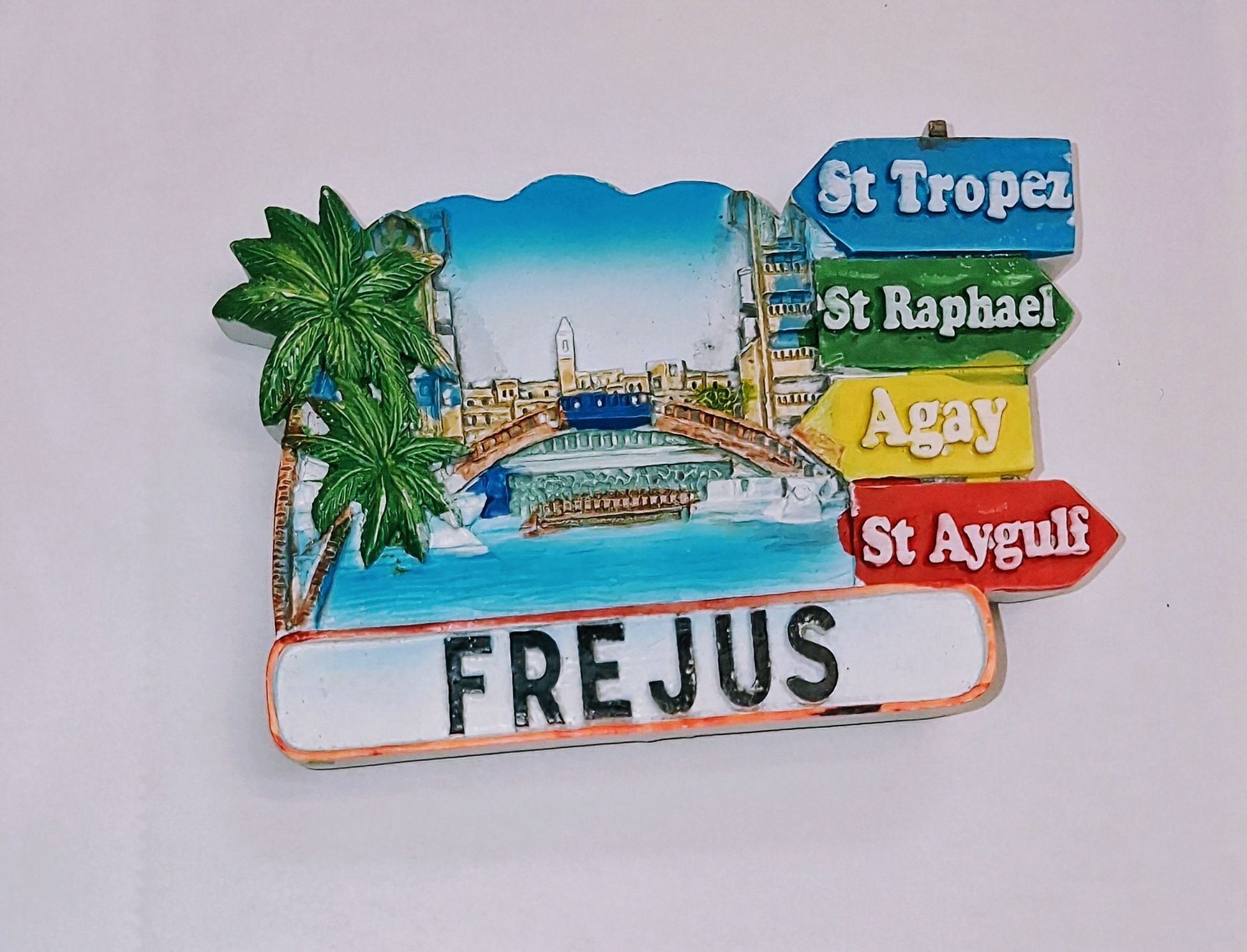 Fréjus magnet /aimant en relief en résine