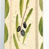 repose cuillère vert olive en céramique